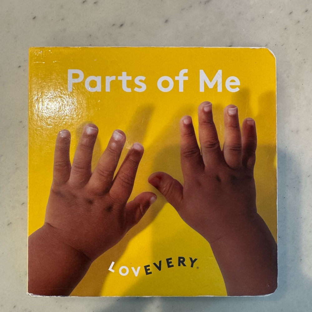 Lovevery Book - Parts of Me Board